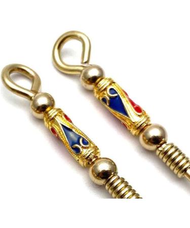 Retro Brass Ear Spoons Portable Ear Cleaning Tool Earpick Ear Wax Remover Curette Cleaner Ear Pick Keychain Pendants - Buy Online on GoSupps.com