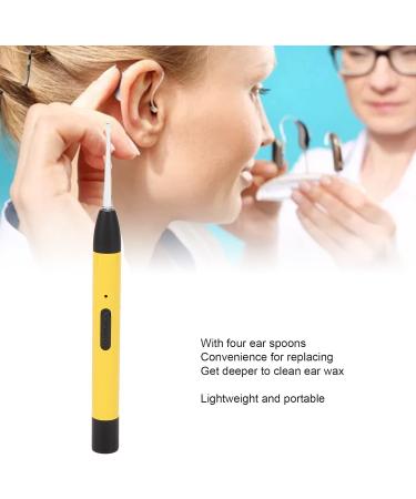 Rechargeable LED Light Earwax Removal Ear Spoon - Double Light Source Portable Earpick Pen - Buy Online on GoSupps.com