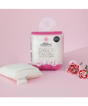 Daily Concepts Set: Body Scrubber, Facial Micro Scrubber, Hair Towel Wrap & Detox Massage Brush - Buy Online on GoSupps.com