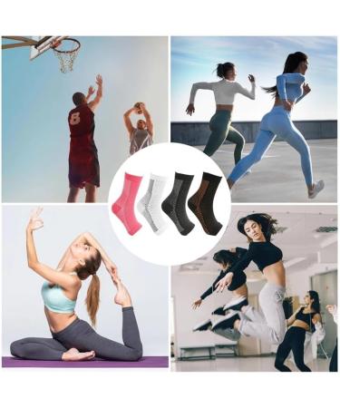 Laamei Compression Socks for Men & Women - Orthopedic Foot Support & Plantar Fasciitis Relief | 6-Pack Nano-Socks for Sports & Ankle Support - Buy Online on GoSupps.com