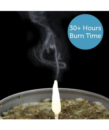Soul Sticks Smudge Candle - 3.5 oz White Sage for House Cleansing Meditation & Chakra Healing | Aromatherapy & Spiritual Cleansing - Buy Online on GoSupps.com