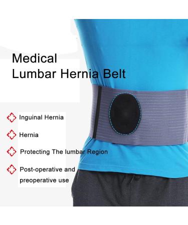 Hernia Truss for Men & Women - Inguinal Hernia Support with Removable Compression Pad | Postoperative Relief (S-M - Buy Online on GoSupps.com