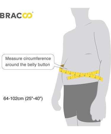Bracoo Waist Trimmer Wrap - Sweat Sauna Slim Belly Belt for Men and Women | Abdominal Waist Trainer for Weight Loss & Core Stability | Metabolic Rate Booster | SE20 - Buy Online on GoSupps.com
