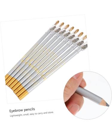 TOVINANNA 10pcs Pencil Sharpener Eyebrow Pencil Makeup Pencils Eye Liner Eyebrow Tool 2 in 1 Eyeliner Pen Eyeliner Pencils Strokes Pencils Eyebrow Pencils Eyeliner with Sharpener Makeup Tool - Buy Online on GoSupps.com