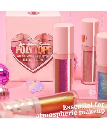  KARLOR Liquid Glitter Eyeshadow Chameleon Polarized Liquid Eyeshadow Eyeshadow Metallic Highlighter Glitter Color Gradient Diamond Sparkle Eyeliner 3 Pack - Buy Online on GoSupps.com