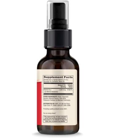 Dr. Mercola Methyl B12 Energy Boost Spray 0.98 fl. oz - Supports Energy & Cognitive Health (39 Servings) - Non GMO, Soy & Gluten Free - Buy Online on GoSupps.com