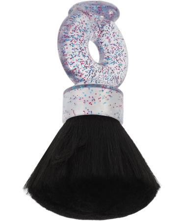 Barber Neck Duster Durable Hair Duster Brush for Removing Hair from Face and Neck Easy to Grip Hair Cutting Brush with Curved Handle Skin Friendly Neck Face Dust Brush for Home Hair Salon - Buy Online on GoSupps.com