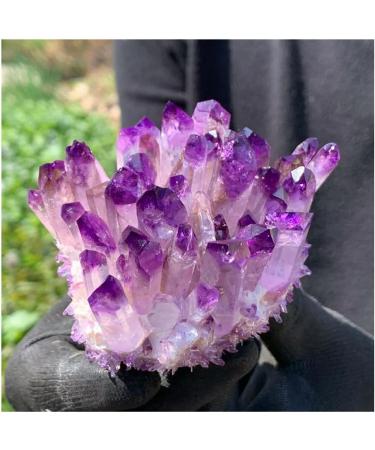 Natural Crystal Rough Purpl Phantom Quartz 400-450g Beautiful - Buy Online on GoSupps.com