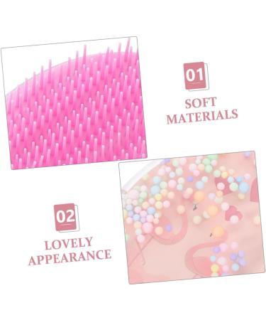 BCOATH OVALE Travel Hairbrush | Small Decorative Hair & Tanning Comb | Disgamination Brush (18.50x7.50cm) - Perfect for Home & On-the-Go - Buy Online on GoSupps.com