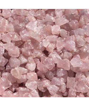 Choice of Gifts 100g Natural Raw Crystal Pink Rose Quartz Crystal Minerals Specimen Crystal Love Natural Stones and Fish Tank Decor Vibration Stone (Size : 3-5cm100g) - Buy Online on GoSupps.com