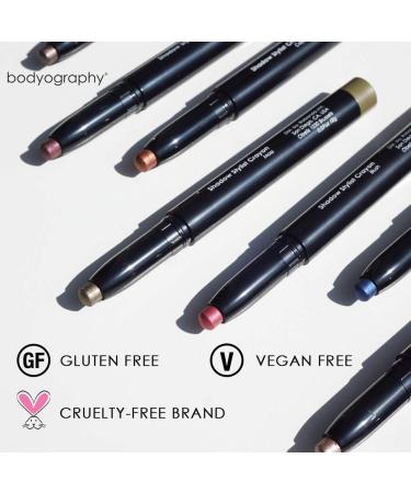 Bodyography Shadow Stylist Crayons Creamy Eyeshadow in a Portable Stick - (Orchid Metallic Deep Purple) - Buy Online on GoSupps.com