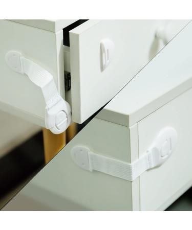14-Piece Child Safety Lock Set | Baby Cabinet & Drawer Protection | Secure Cupboards Refrigerators & Doors - Buy Online on GoSupps.com
