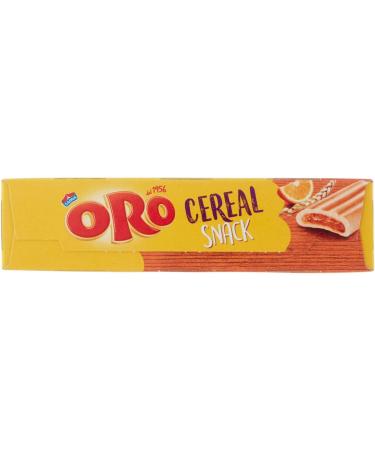 SAIWA GOLD Oro Saiwa Cereal Snack Arancia cereal cookies with orange filling biscuits biscuits 162g - Buy Online on GoSupps.com