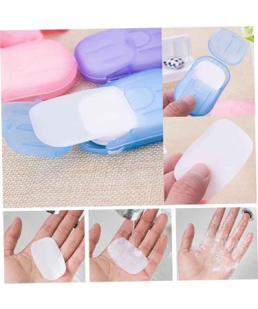 DPWOUM 800 Sheets Disposable Soap Paper 8 Boxes Hand Cleaner Fragrance Mini Color Soap Paper for school Indoor Outdoor Travel Camping Hiking - Buy Online on GoSupps.com