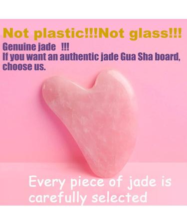 Natural Gua Sha Crystal Stone Roller & Face Roller Set | Reduce Puffiness & Redness | Perfect Self-Care Gift for Men & Women | International Shipping Available - Buy Online on GoSupps.com