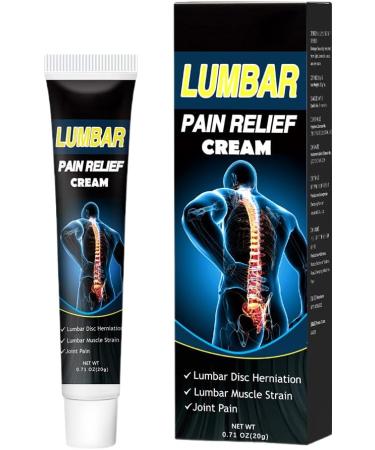 Teegxddy Lumbar Joint Pain Relieving Balm 20g For muscle injuries and joint pain - Buy Online on GoSupps.com