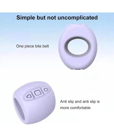 Purple Jaw Exerciser 50LB - Bite Resistant Skin Lifting Weight Loss Aid - Safe Silicone for Controlled Cravings - Buy Online on GoSupps.com