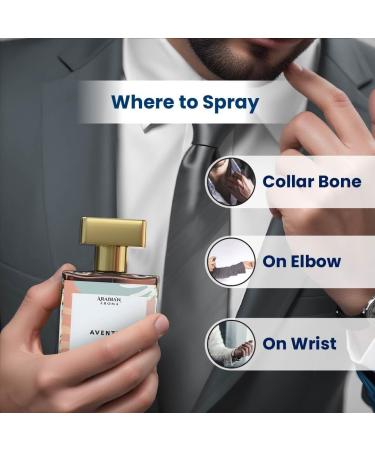 Ara'bian Aven'tus Eau De Parfum For Men | Long Lasting Fragrance | Long Lasting Luxury Perfume | 50ml (Pack of 2) - Buy Online on GoSupps.com