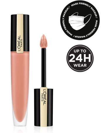 L'Oreal Paris Rouge Signature Matte Liquid Lipstick 110 I Empower - Long-Lasting Formula - 1 Count - Buy Online on GoSupps.com