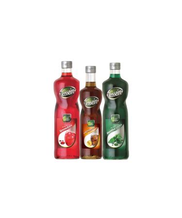Mathieu Teisseire Assortment for children: grenadine syrup iced tea and spearmint