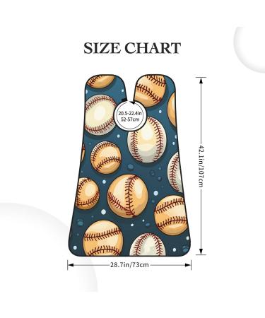 Vintage Baseball Beard Bib | Non-Stick Grooming Cloth for Easy Shaving & Trimming | Perfect Gift for Men - Buy Online on GoSupps.com