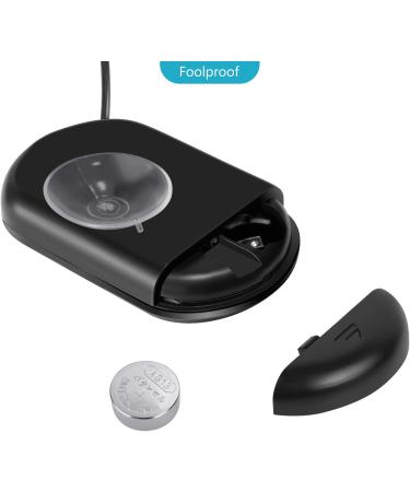 Neptonion Aquarium Thermometer - LCD Digital Fish Tank Temperature Monitor with Suction Cup for Reptiles - Buy Online on GoSupps.com