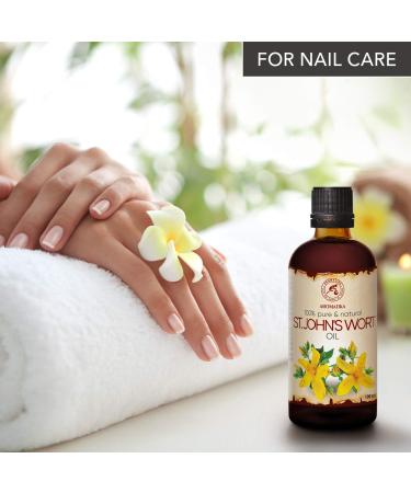 St Johns Wort Oil 6.8 oz - Hypericum Perforatum Carrier Oil for Skin, Hair, Body, Face & Bath - Buy Online on GoSupps.com