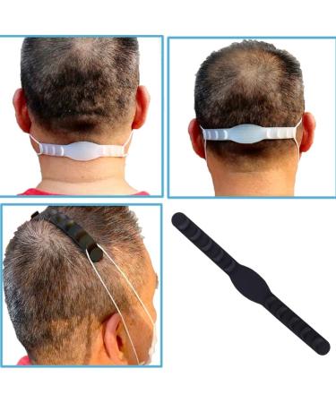 Faruta 10-Pack Adjustable Mask Extension Buckles - Black Ear Hooks for Comfort & Ease - Buy Online on GoSupps.com