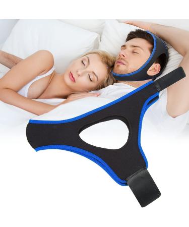 Drimm Anti Snoring Chin Strap Effective Devices Stop for Cpap Users Adjustable and Breathable Snore Reduction Sleep Aids Mask Belt Head Jaw Stopper Women Men Better