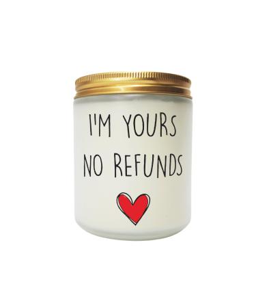 Valentine s Day Gift for Him Her KKUUOO Romantic Scented Candles Birthday Gifts for Boyfriend Husband Anniversary Heart Designs Valentine s Day jar Candle Ideal Gifts for Women Men 14oz