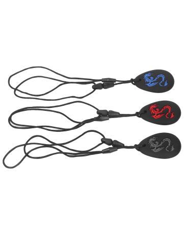 Buy Baby Bite Ring Necklace Set - 3 Silicone Chewing Toys for Girls | Calming & Coolable Teething Relief - Buy Online on GoSupps.com