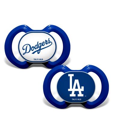 Baby Fanatic Los Angeles Dodgers 2 Pack Pacifier