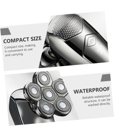 Buy Rechargeable Electric Shaver for Men - 5 Sets Six Heads Portable Razor & Beard Trimmer - Convenient Travel Shaver - Buy Online on GoSupps.com