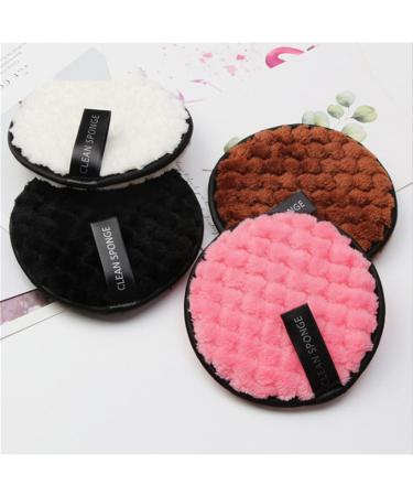 Pink Makeup Remover Puff - Soft Breathable & Reusable Cosmetic Tool for Gentle Skin Cleansing - Buy Online on GoSupps.com