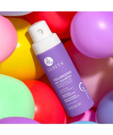 Luseta Volumizing Dry Shampoo Powder with Biotin - Travel Size Oil Control Spray for Hair Growth | 2.1oz Non-Benzene Formula for Men & Women - Buy Online on GoSupps.com