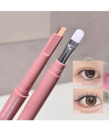 Eyebrow Pencil Precision Double Sided Eyebrow Pencil Beveled Tip Applicator Highlighter Pen for Makeup Work Party Beauty Women Beginners Social Girls 01 - Buy Online on GoSupps.com