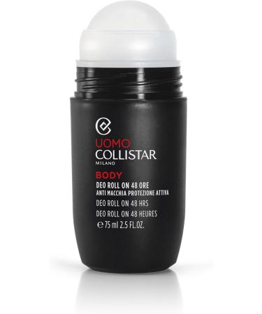 Collistar Men's Line 48-Hour Roll-On Deodorant Anti-Stain Long-Lasting Active Protection Alcohol-Free Intense Freshness 75 ml - Buy Online on GoSupps.com
