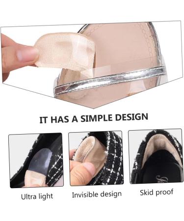 FOMIYES Non-Slip Heel Stickers - 8 Pairs Sweat Pads for Comfort & Cushion in High Heels | Breathable & Soft Shoe Inserts for Girls Running - Buy Online on GoSupps.com