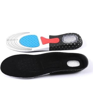Sports Gel Insoles for Foot Pain Relief | Honeycomb Shoe Inserts for Running Football & Basketball Trimmed Fit (S 10) - Shock Absorption - Buy Online on GoSupps.com