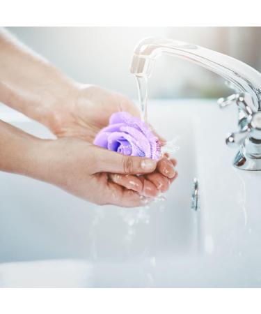 Buy Floral Scented Rose Soap Petals - Luxurious Body Soap Gift Set for Women in Pink & Purple Box | Perfect for Birthdays Valentine s Day Thanksgiving & Christmas - Buy Online on GoSupps.com