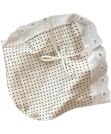 TQUXNGA Elegant Hair Scarf Headbands Triangled Head Kerchief Hairband Bowknot Bandanas Headbands Cute Hair Accessory White - Buy Online on GoSupps.com