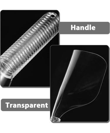 TOVINANNA Hairspray Mask Clear Barber Salon Faces Shield Plastic Hairdressing Haircut Faces Mask Eyes Protector Cover - Buy Online on GoSupps.com