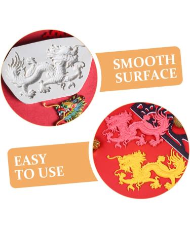 STOBOK Mold Chocolates DIY Chocolate DIY Baking Mould Chocolate Mould Baking Tool Chocolate Making Tools Silicone Baking Supplies Fondant Making Dragon Shape Fondant Cake Fudge Silica Gel - Buy Online on GoSupps.com