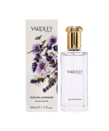 Yardley English Lavender by Yardley of London for Women Eau De Toilette Spray 1.7 Ounce