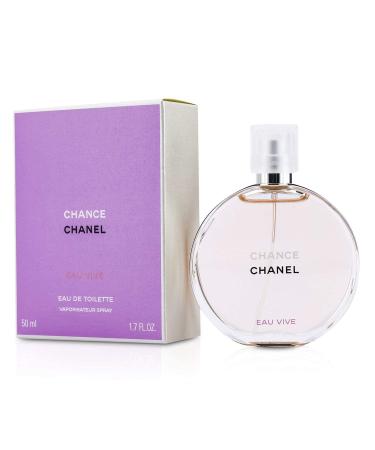 Chanel Chance Eau Vive Eau de Toilette Spray for Women 1.7 Ounce 1.7 Fl Oz (Pack of 1) - Buy Online on GoSupps.com