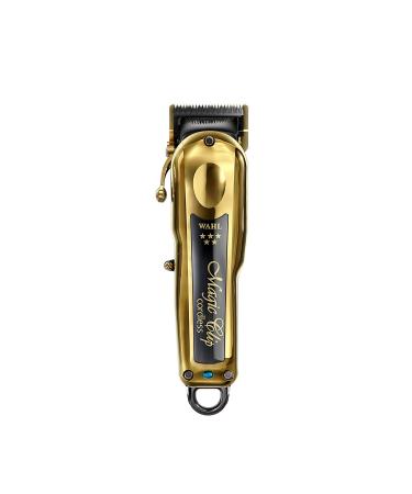 Wahl Gold Cordless Magic Clip Heavy Shading Hair Clipper - Ultimate Blending Tool for All Hair Types