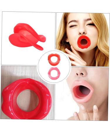 FRCOLOR Face Corrector Cheek Exerciser - Slim Lips & Anti-Wrinkle Beauty Tool | 2pcs Personal Face Trainer - Buy Online on GoSupps.com