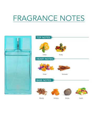 Ajmal L'Eau Blu EDP For Men Made In Dubai - Buy Online on GoSupps.com