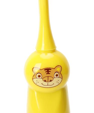 Children's Electric Toothbrush - Cartoon Pattern Soft Bristles Sonic Vibration Waterproof - Ideal Gift for Kids (Yellow) - Buy Online on GoSupps.com