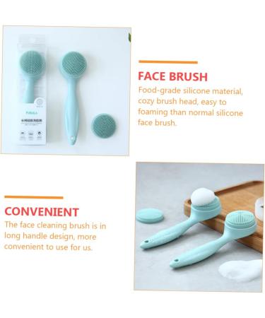 3 Sets Silicone Cleansing Brush Set - Exfoliator Face Massager & Pore Scrubber | Shop Internationally - Buy Online on GoSupps.com
